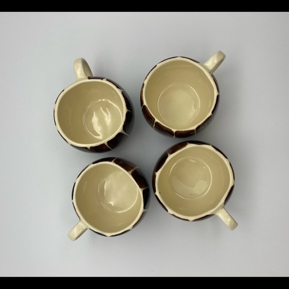 6 Piece Lot of Purinton Intaglio Brown Pottery - Picture 10 of 12